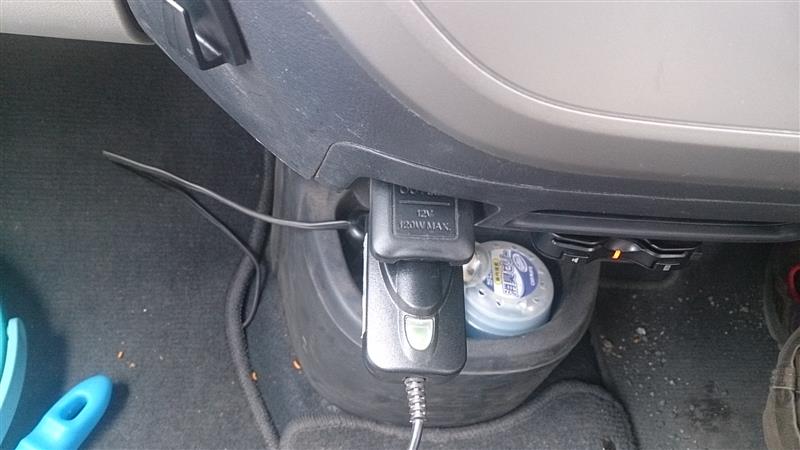 ヒューズボックスからアクセサリー電源を取る(ドライブレコーダーの取り付け)